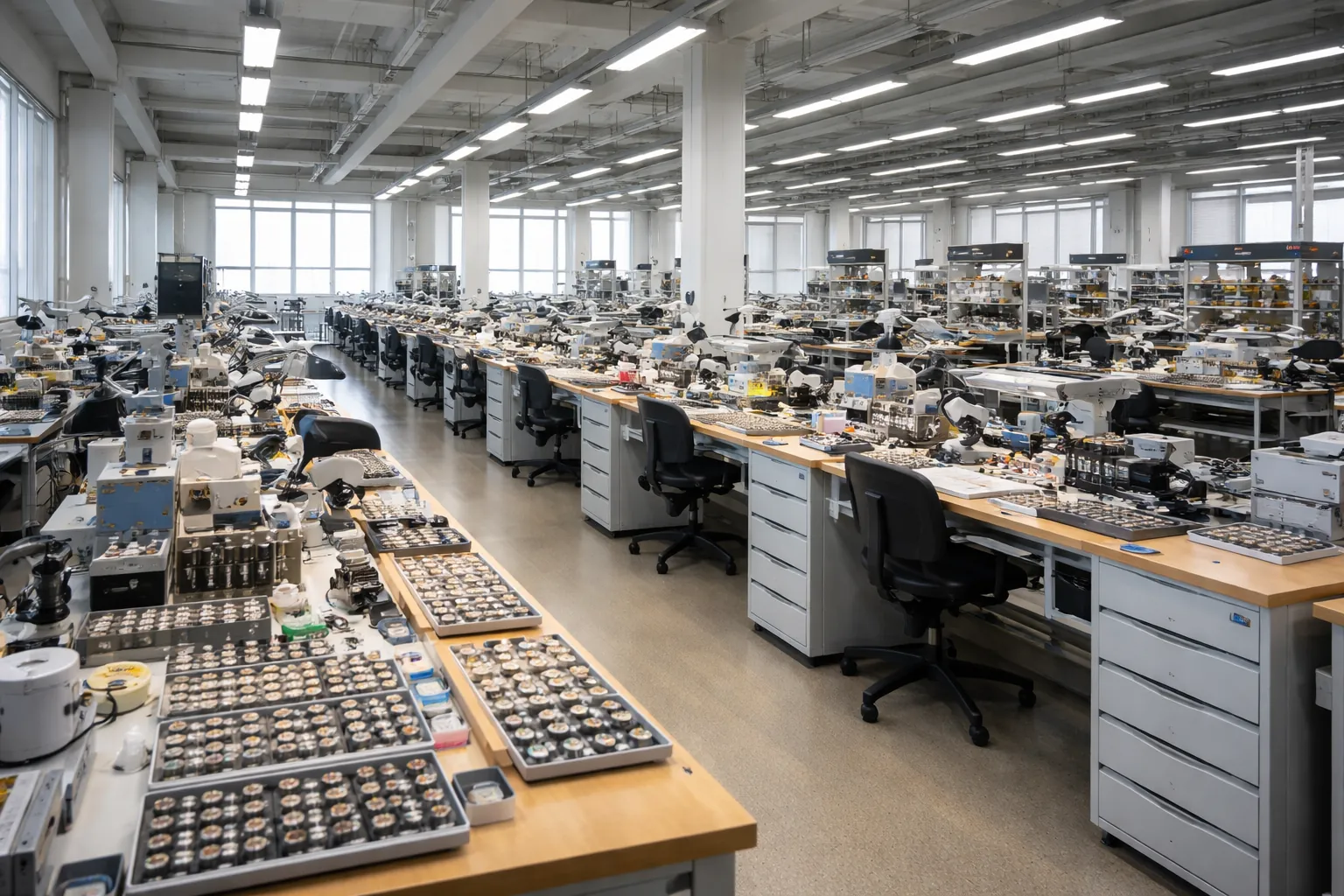 Workshop and watchmaking context