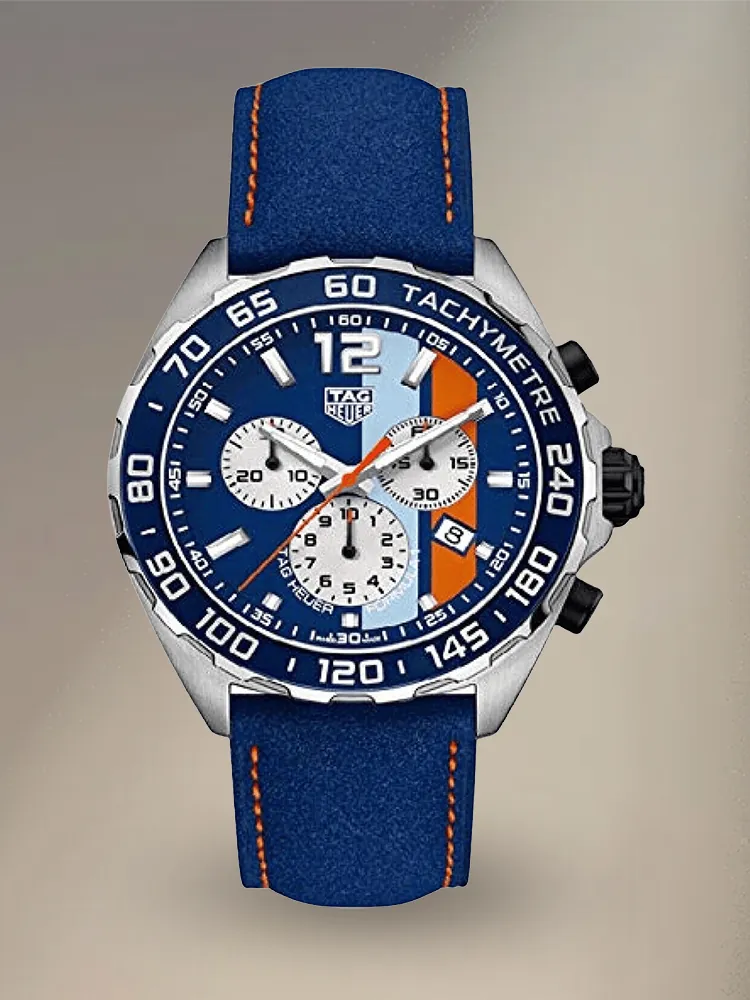 best tag heuer replica under 500 formula 1 quartz blue dial sporty design