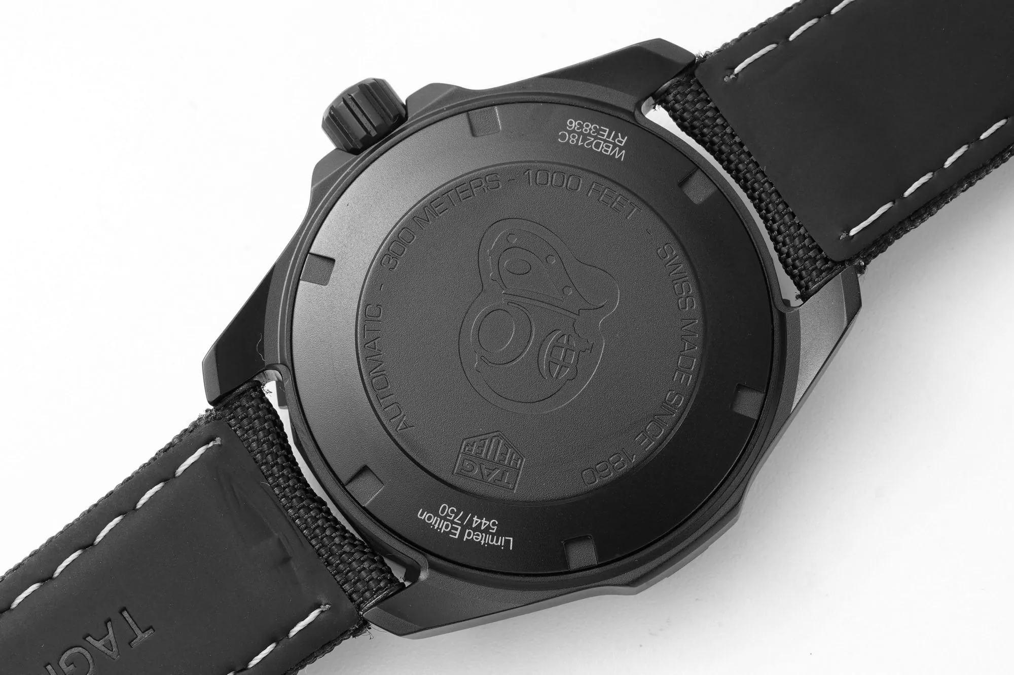 Tag Heuer Aquaracer Calibre 5 Automatic 41 mm Watch back