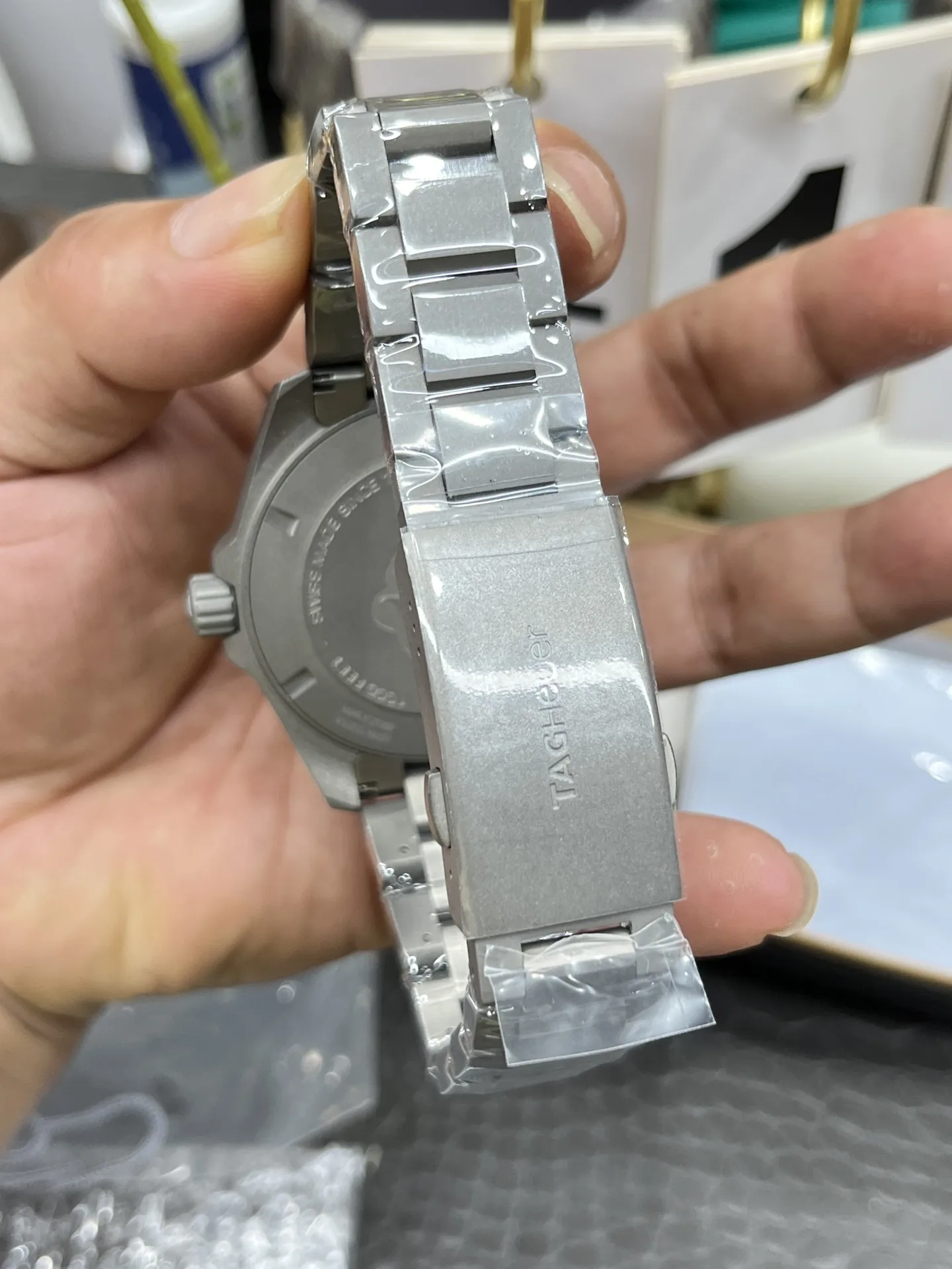 Tag Heuer Aquaracer 300m Bamford Titanium 42mm Automatic Men’s Watch band