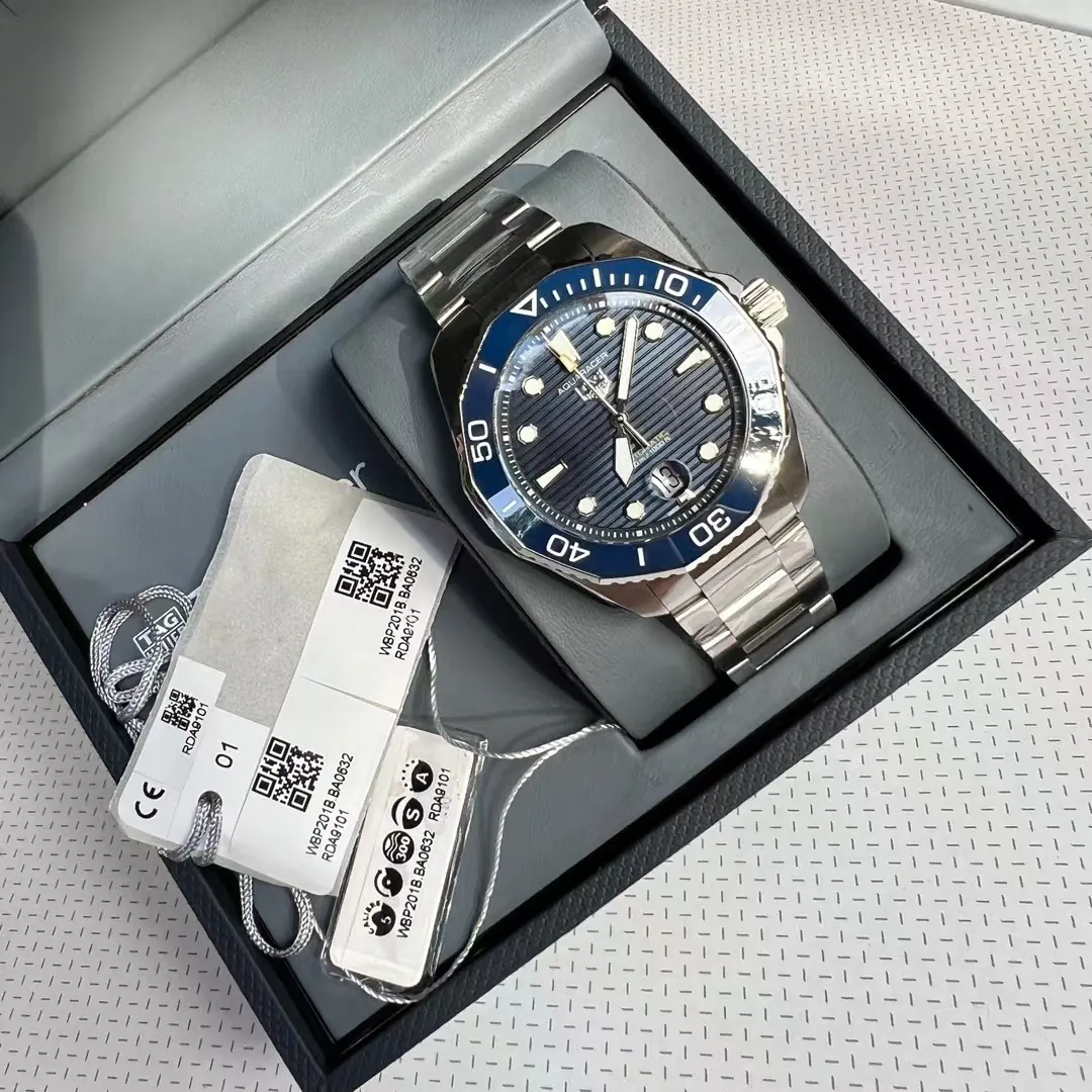 TAG Heuer Aquaracer Automatic Blue Dial Men's Watch side