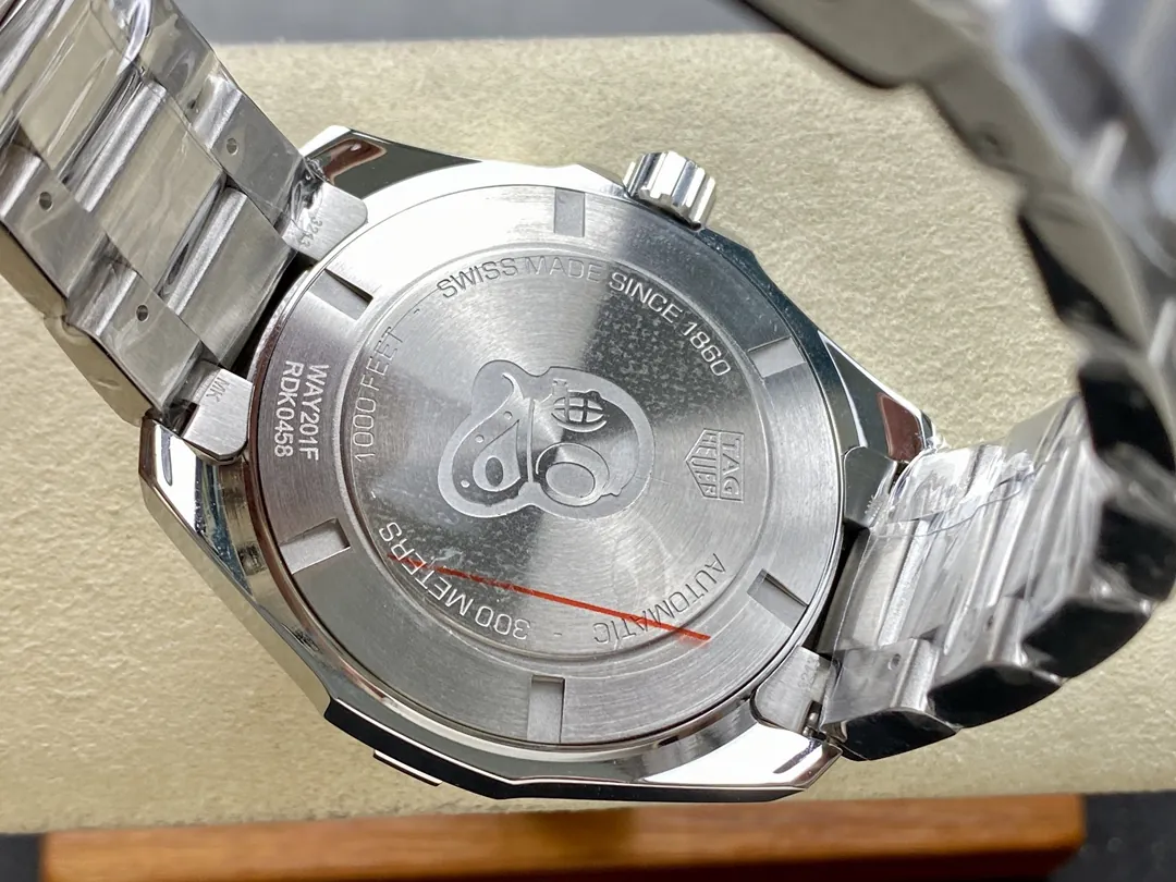 TAG Heuer Aquaracer GMT Automatic, 43 mm, Steel WAY201F.BA0927 back