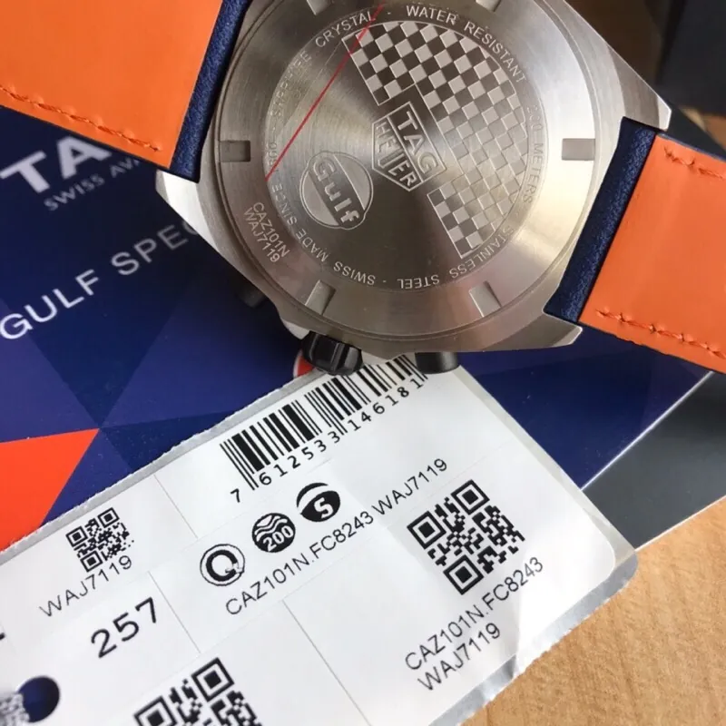 TAG Heuer Formula 1 Chronograph Quartz 43 mm back