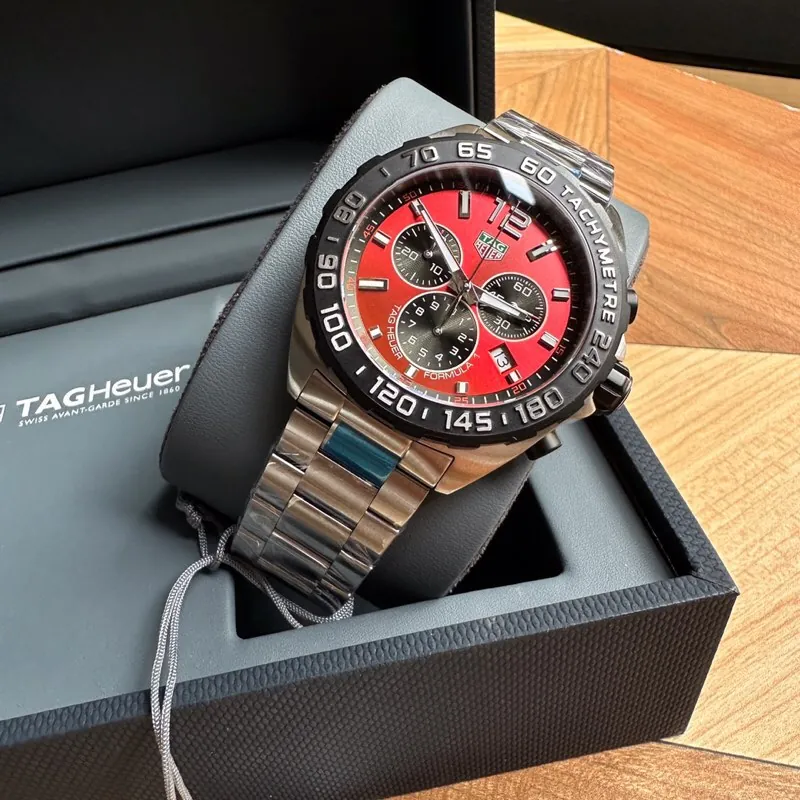 TAG Heuer Formula 1 Chronograph Quartz 43 mm box