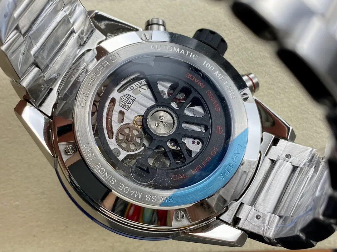 TAG Heuer Carrera Heuer 01 Automatic 43 mm Watch back