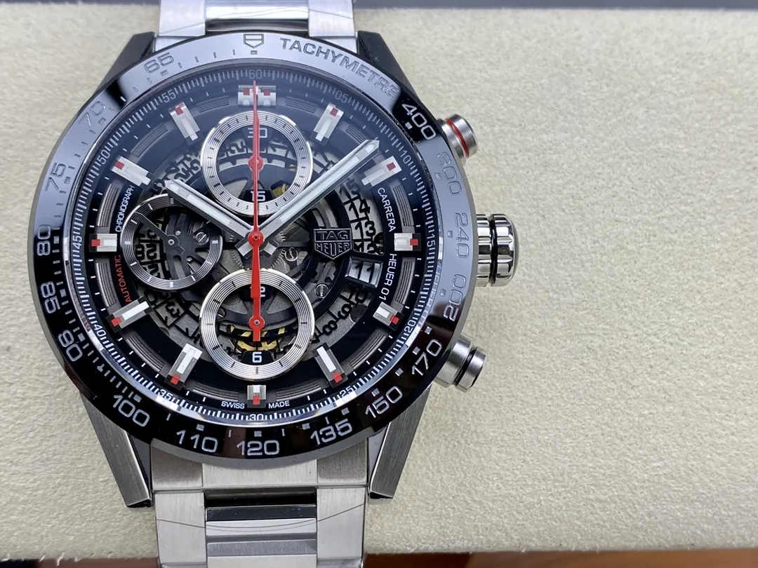 Tag Heuer Carrera Calibre Heuer 01 Automatic Chronograph 43mm front