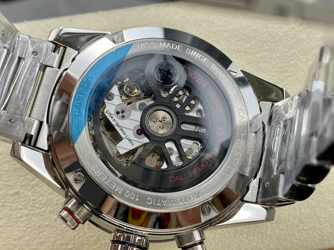 Tag Heuer Carrera Calibre Heuer 01 Automatic Chronograph 43mm back
