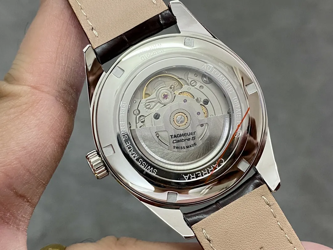 TAG Heuer Carrera Day-Date Automatic 41 mm Watch back