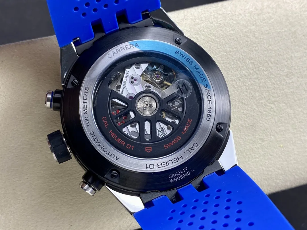 TAG Heuer Carrera Heuer 01 Automatic Chronograph back