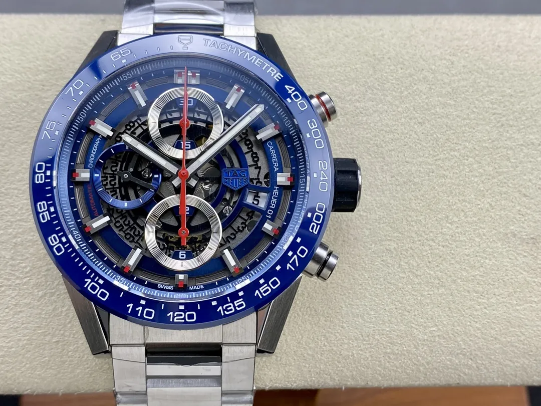 TAG Heuer Carrera Heuer 01 Automatic 43 mm Watch front