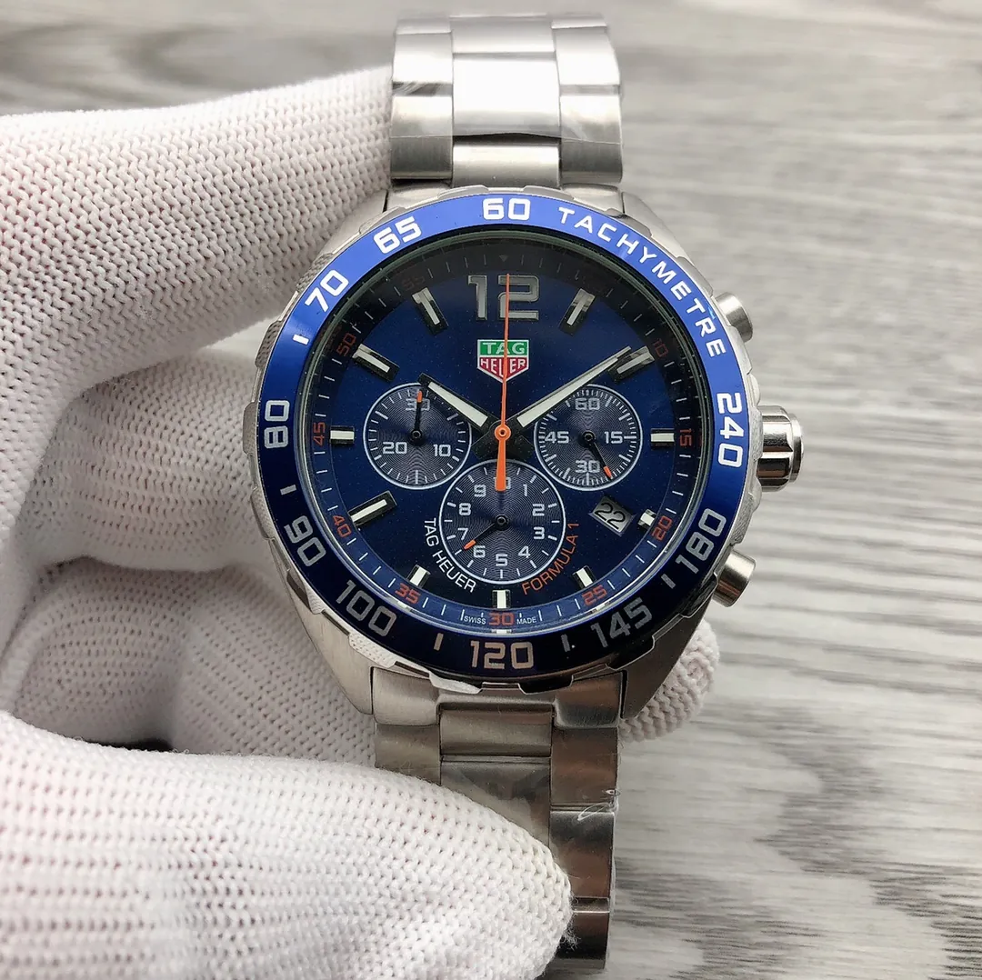 TAG Heuer Formula 1 Chronograph Quartz 43 mm Steel CAZ1014.BA0842 Watch front