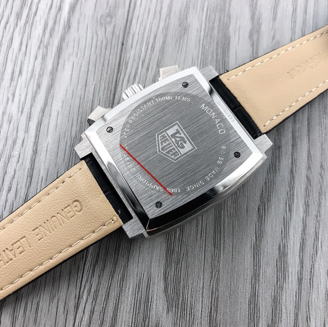 TAG Heuer Monaco Green Dial CBL2116.FC6497 Automatic 39 mm Steel back