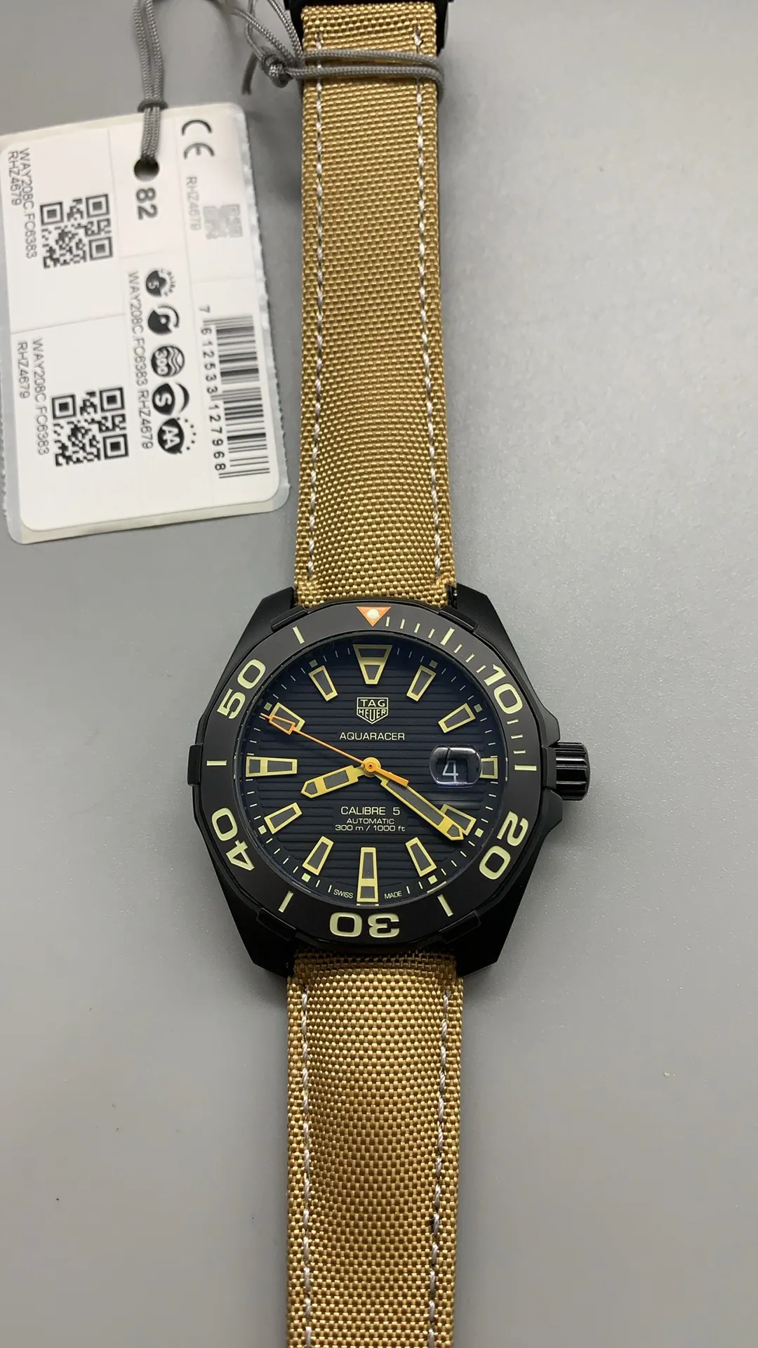 TAG Heuer Aquaracer 300M Automatic WAY208C.FC6383 Replica Watch front