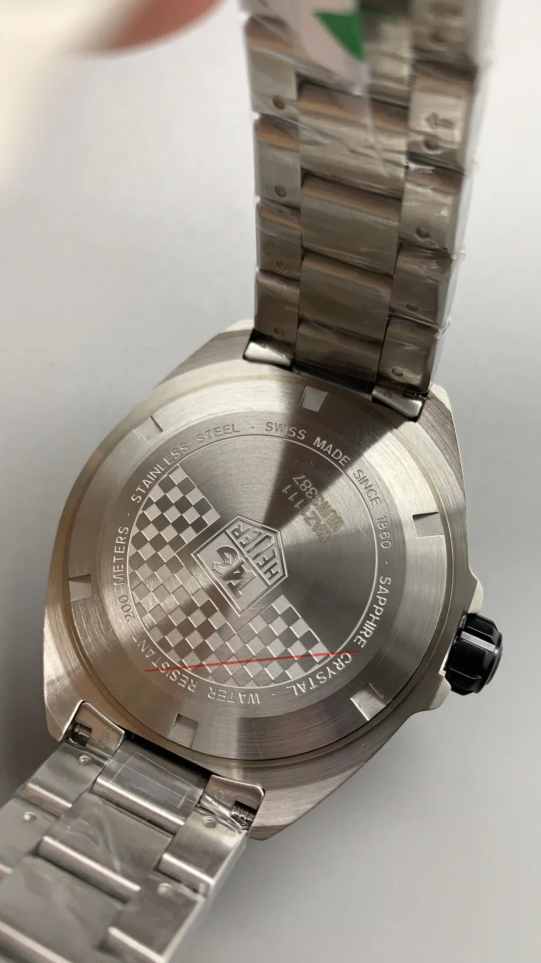 Tag Heuer Formula 1 Quartz WAZ1111.BA0875 Replica Watch back