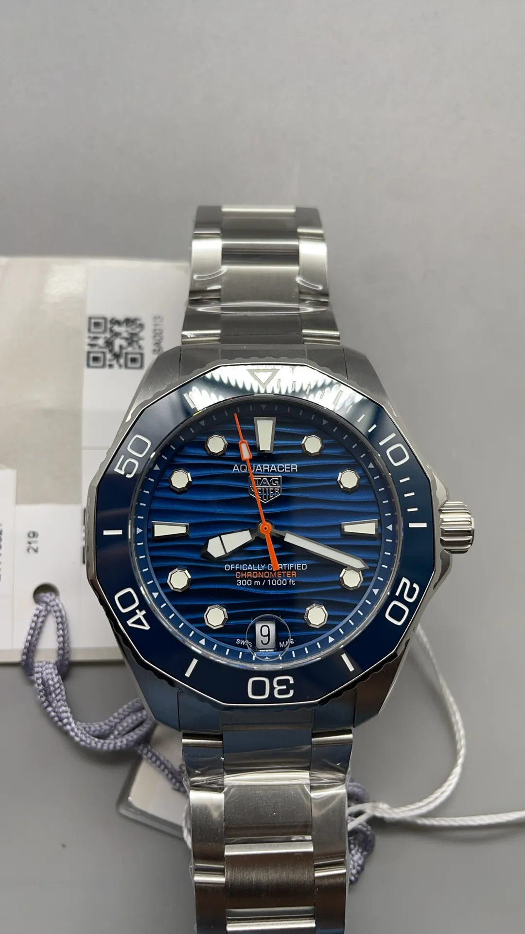 TAG Heuer Aquaracer Professional 300 Date WBP5111.BA0013 Replica Watch - front
