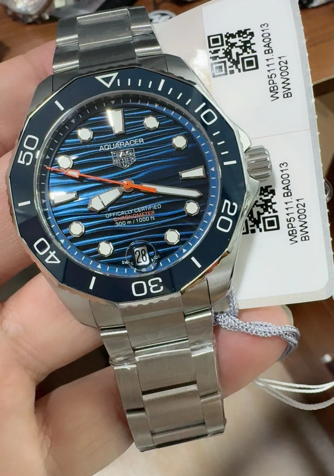 TAG Heuer Aquaracer Professional 300 Date WBP5111.BA0013 Replica Watch - dial
