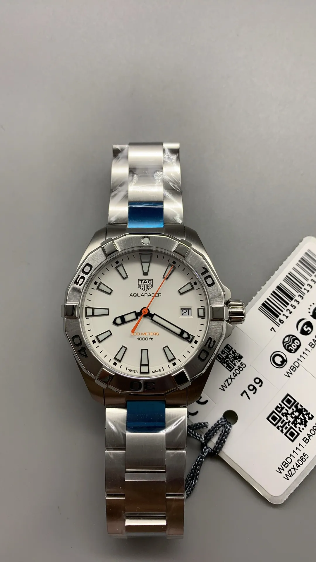 TAG Heuer Aquaracer WBD1111.BA0928 Quartz 41MM Replica Watch - front
