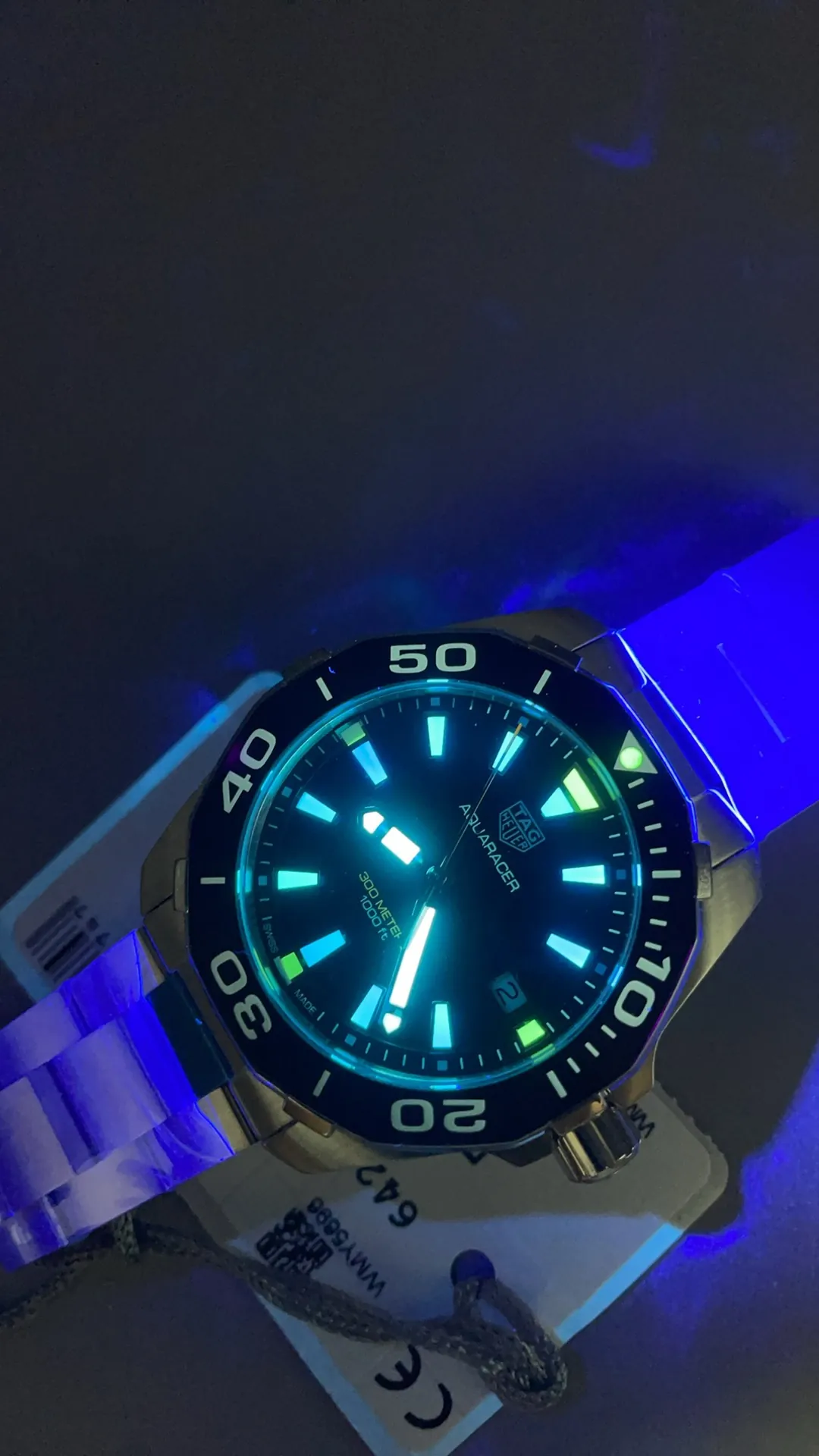 TAG Heuer Formula 1 WAY111A.BA0928 Chronograph 43MM Replica Watch luminous