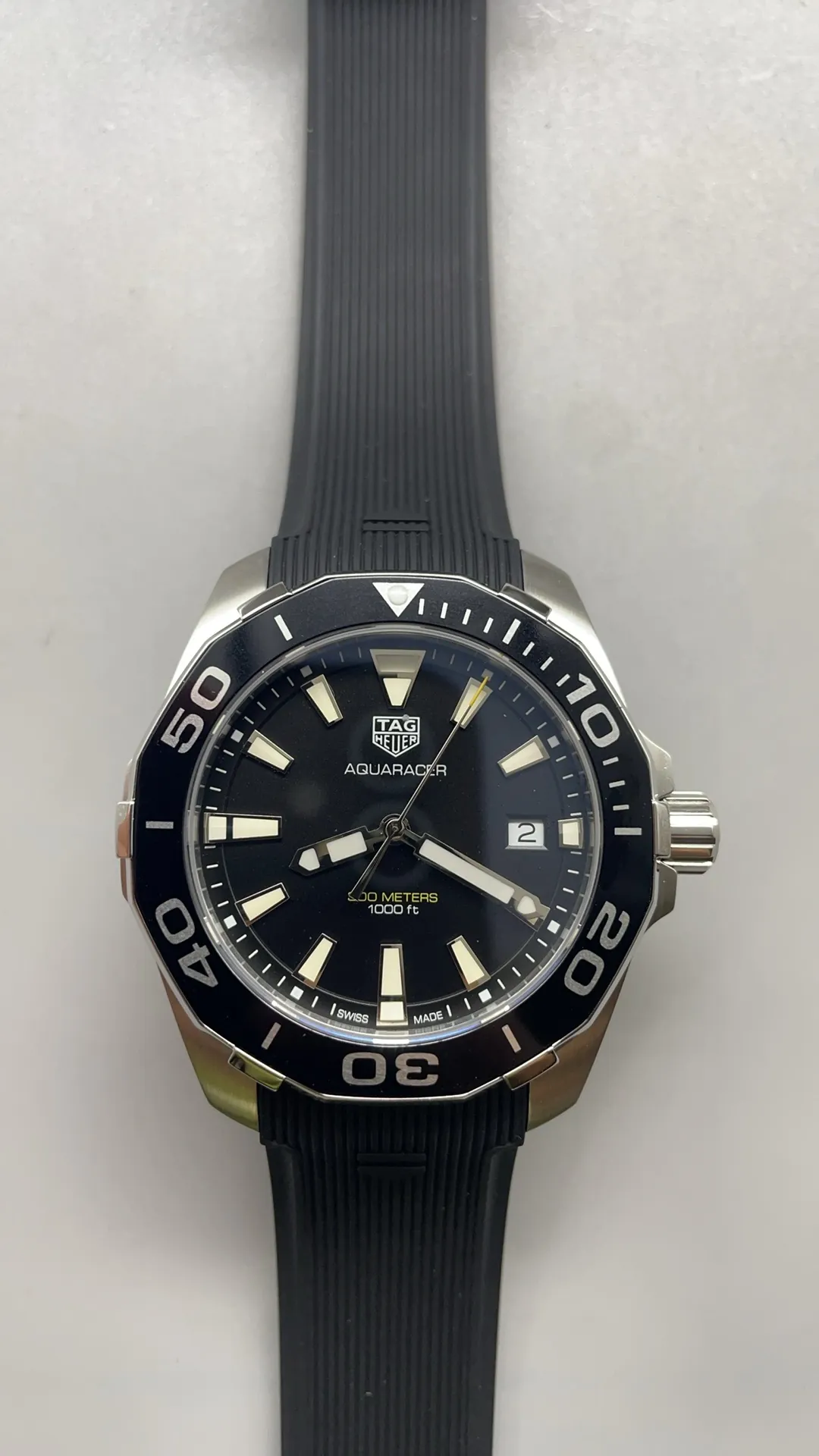 TAG Heuer Aquaracer WAY101A.FT6141 Quartz 43MM Replica Watch front