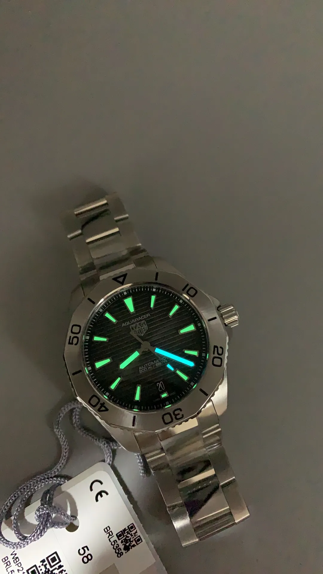 TAG Heuer Aquaracer Professional 200 Date WBP2110.BA0627 Replica Watch luminous