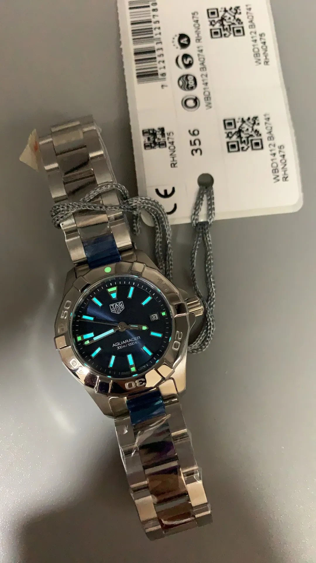 TAG Heuer Aquaracer Women’s Quartz WBD1412.BA0741 Replica Watch detail 2