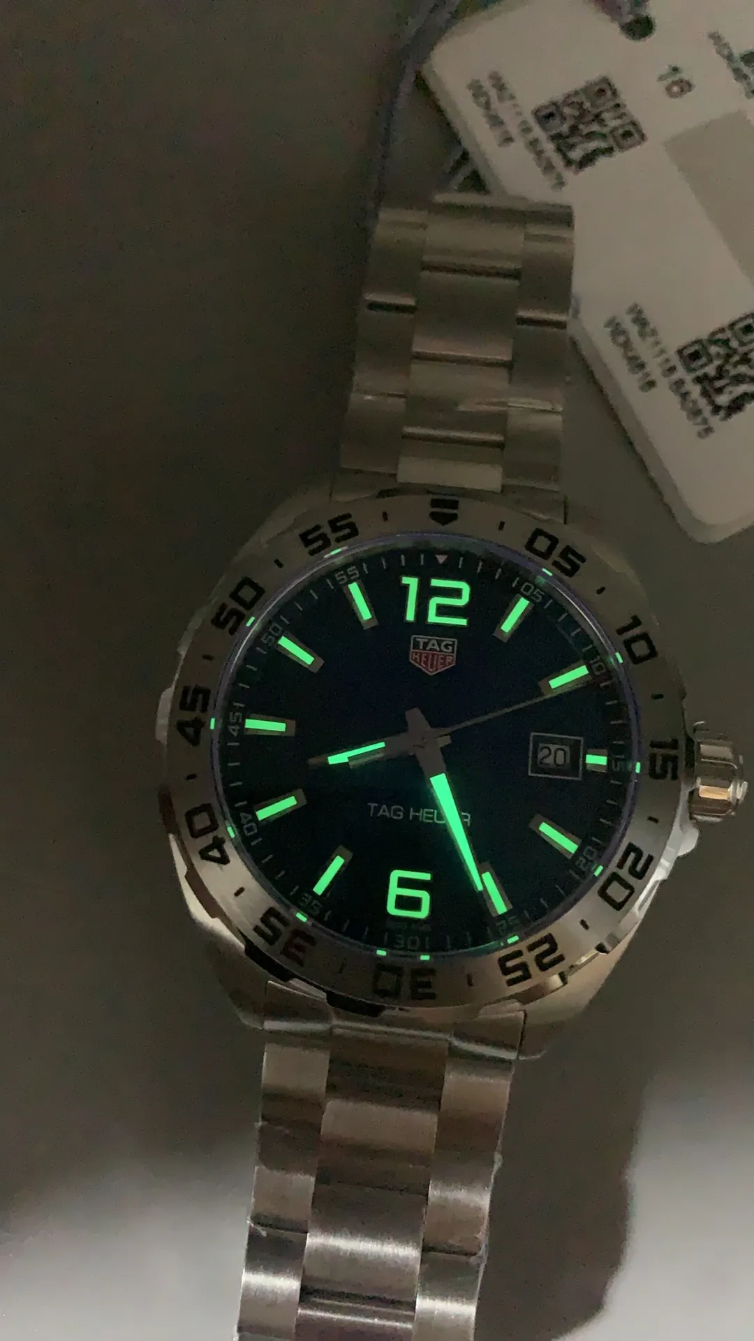 TAG Heuer Formula 1 Date WAZ1118.BA0875 Replica Watch luminous