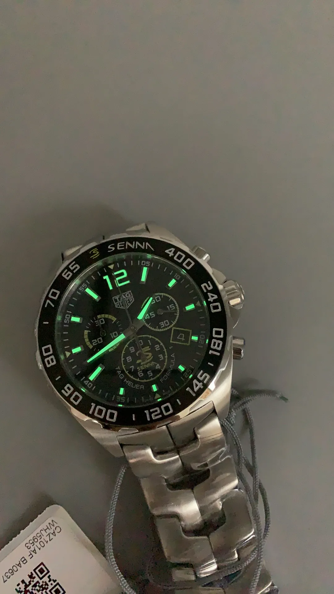 TAG Heuer Formula 1 x Senna CAZ101AF.BA0637 Replica Watch luminous