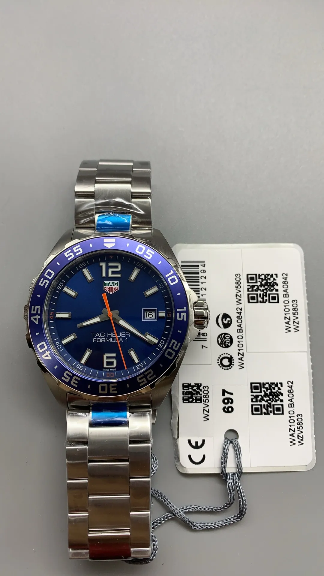 TAG Heuer Formula 1 Date WAZ1010.BA0842 43MM Replica Watch front