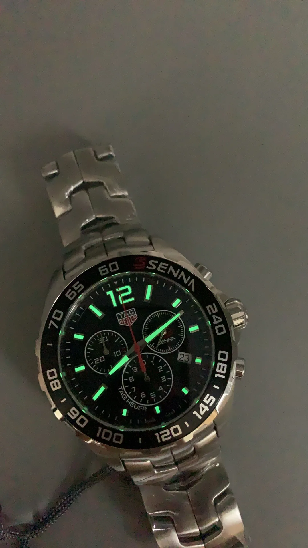 TAG Heuer Formula 1 Ayrton Senna Special Edition CAZ1015.BA0883 Replica Watch luminous