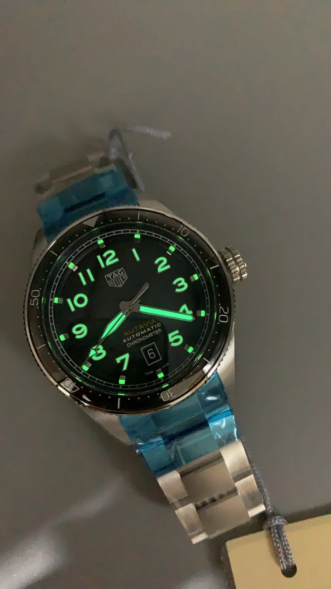 TAG Heuer Autavia Calibre 5 COSC WBE5114.EB0173 42MM Replica Watch luminous