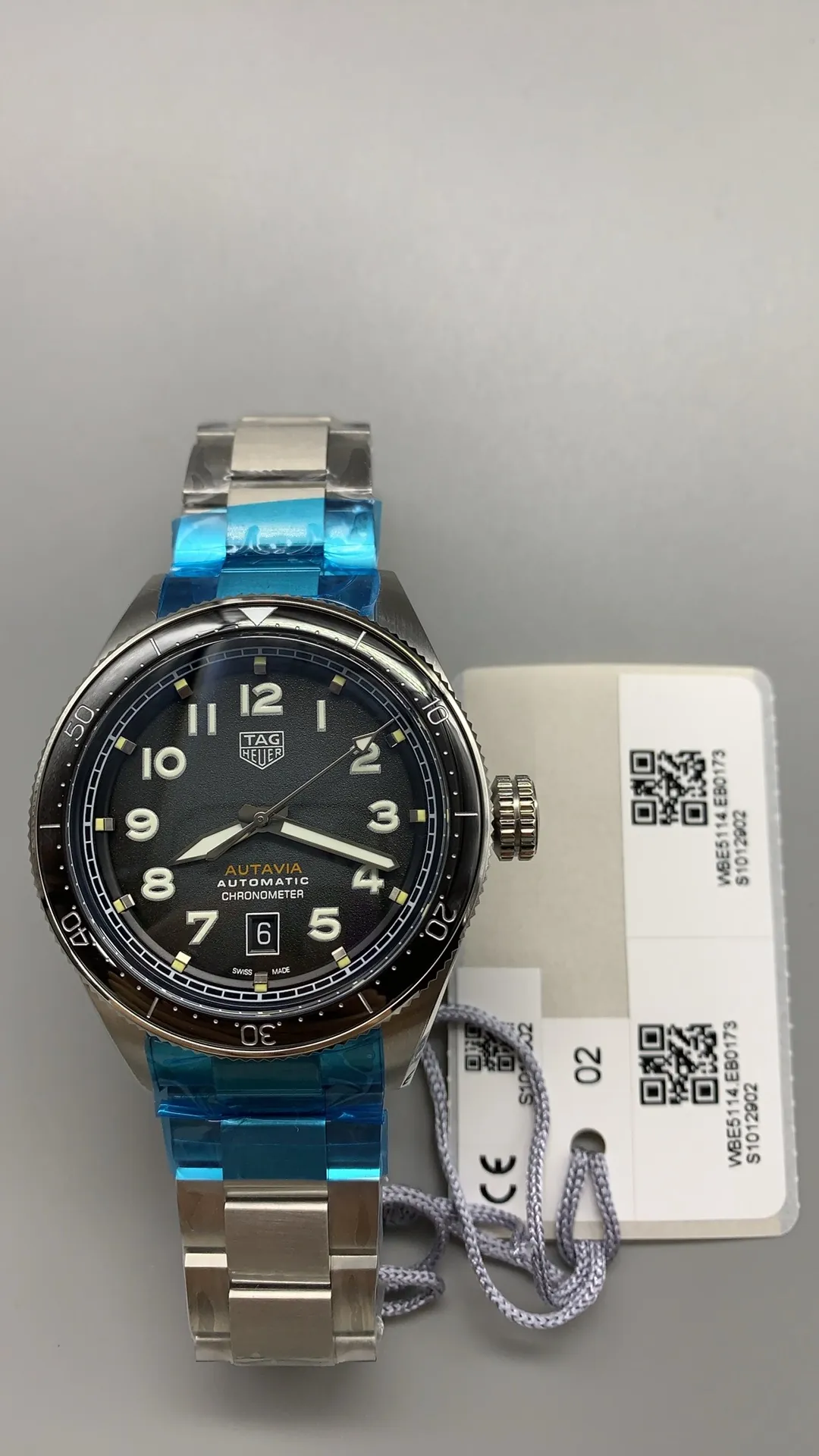 TAG Heuer Autavia Calibre 5 COSC WBE5114.EB0173 42MM Replica Watch front