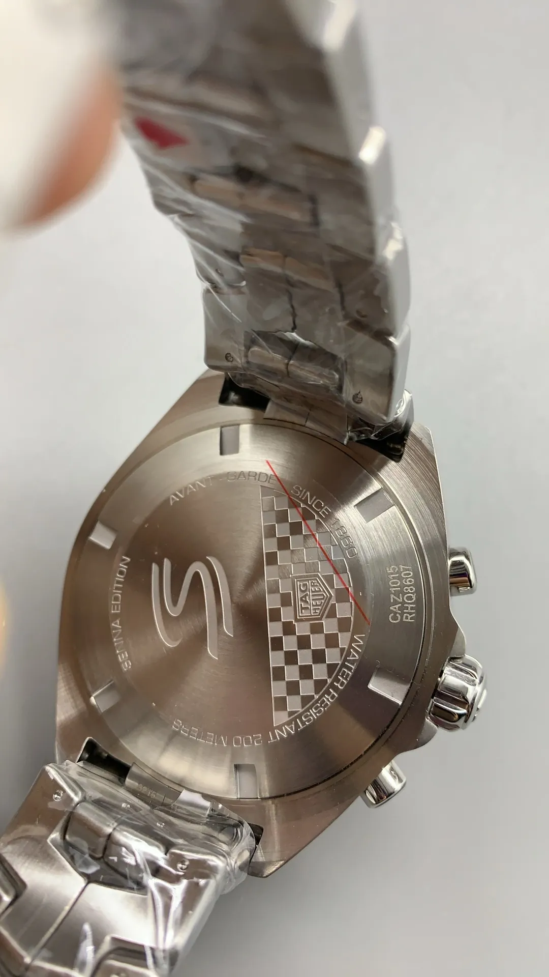 TAG Heuer Formula 1 Ayrton Senna Special Edition CAZ1015.BA0883 Replica Watch back