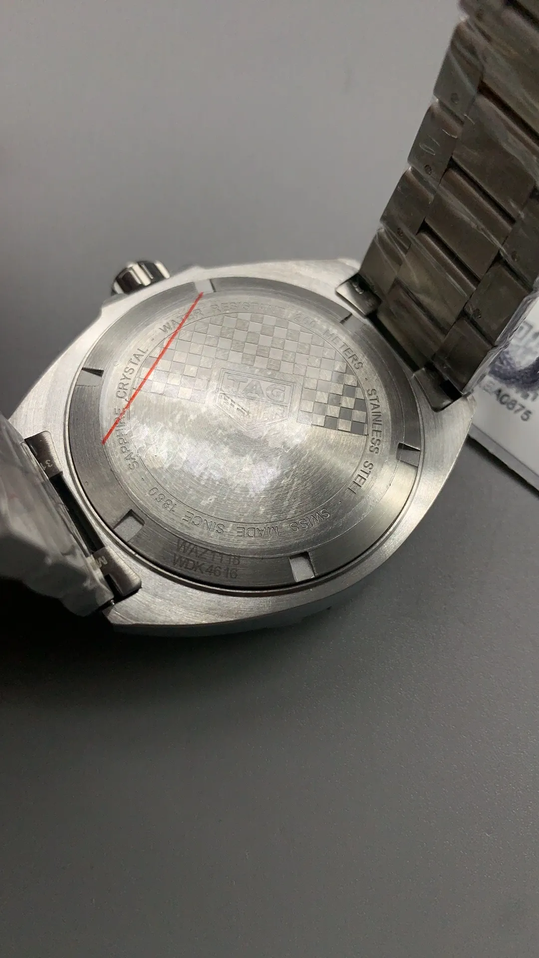 TAG Heuer Formula 1 Date WAZ1118.BA0875 Replica Watch back