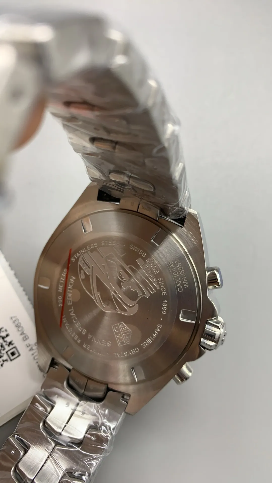TAG Heuer Formula 1 x Senna CAZ101AF.BA0637 Replica Watch back