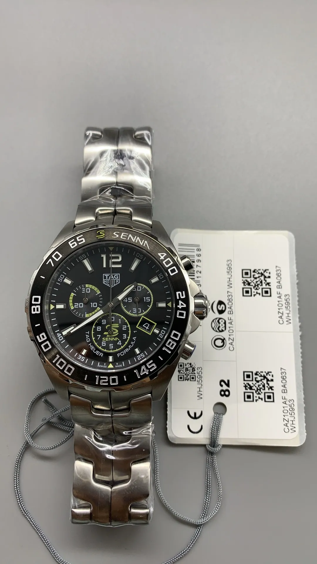 TAG Heuer Formula 1 x Senna CAZ101AF.BA0637 Replica Watch front