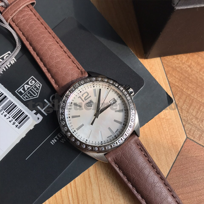 Replica TAG Heuer Formula 1 WBJ131A.FC8255 35mm White Mother Of Pearl Dial - Front 3
