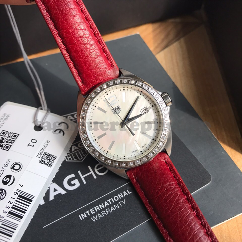 Replica TAG Heuer Formula 1 WBJ131A.FC8253 35mm White MOP Iridescent Dial - Overall 2
