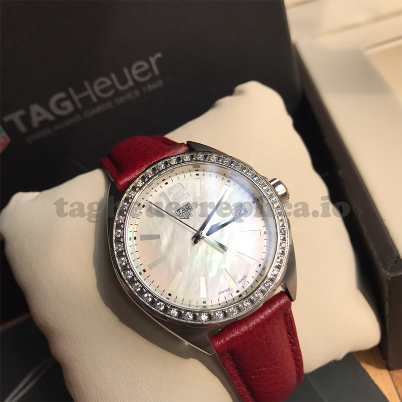 Replica TAG Heuer Formula 1 WBJ131A.FC8253 35mm White MOP Iridescent Dial - Front 1
