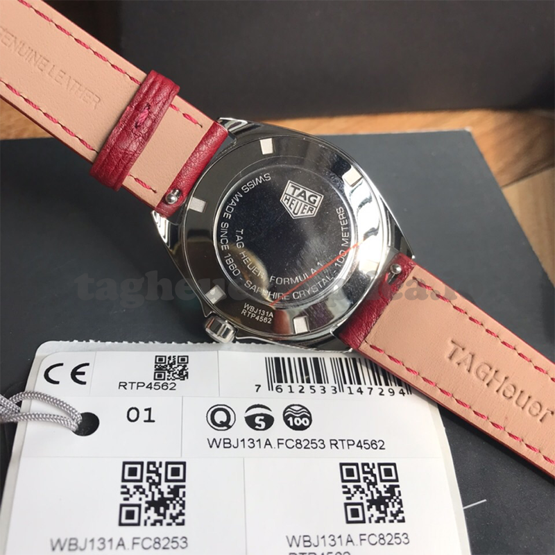 Replica TAG Heuer Formula 1 WBJ131A.FC8253 35mm White MOP Iridescent Dial - Back
