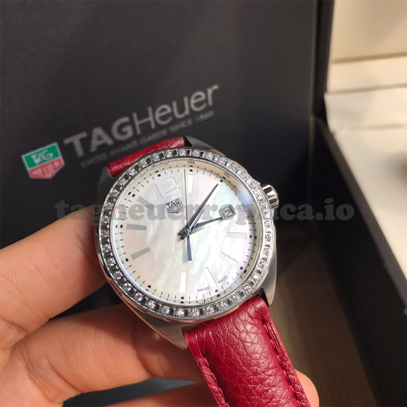 Replica TAG Heuer Formula 1 WBJ131A.FC8253 35mm White MOP Iridescent Dial - Front 2
