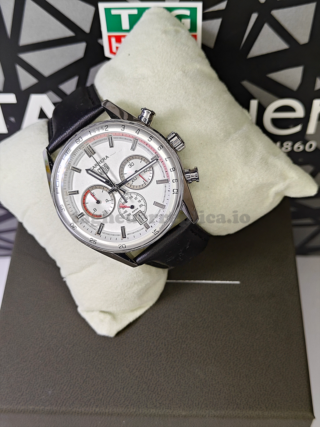 Replica TAG Heuer Formula 1 CBS2011.FC6529 42mm Silver Grain Dial - Front 2