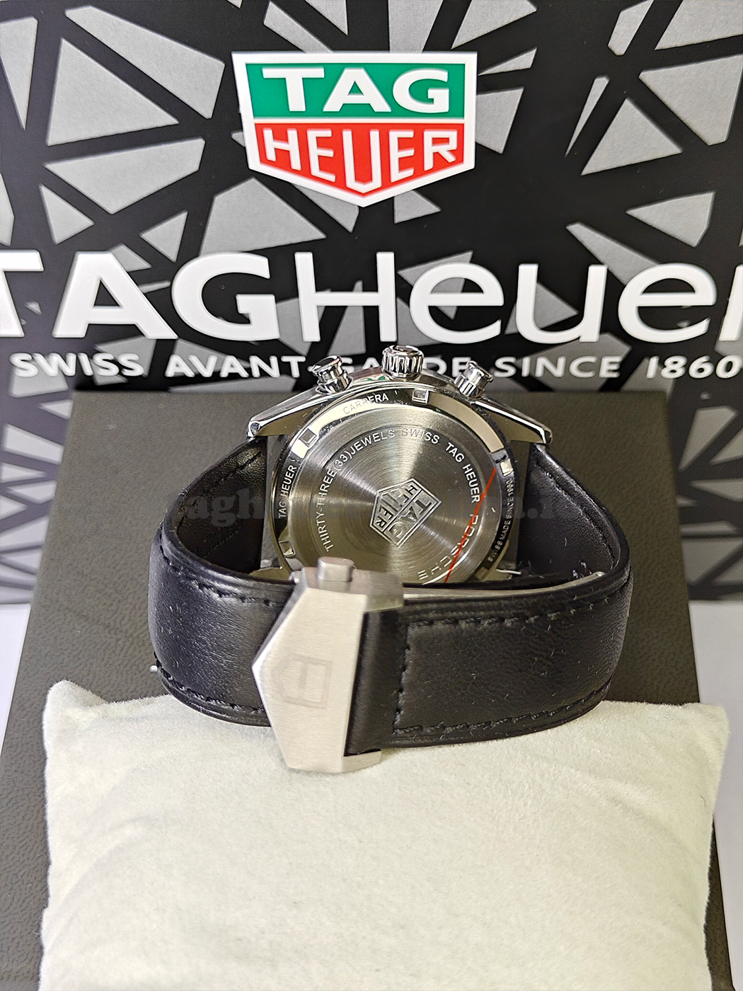 Replica TAG Heuer Formula 1 CBS2011.FC6529 42mm Silver Grain Dial - Back

