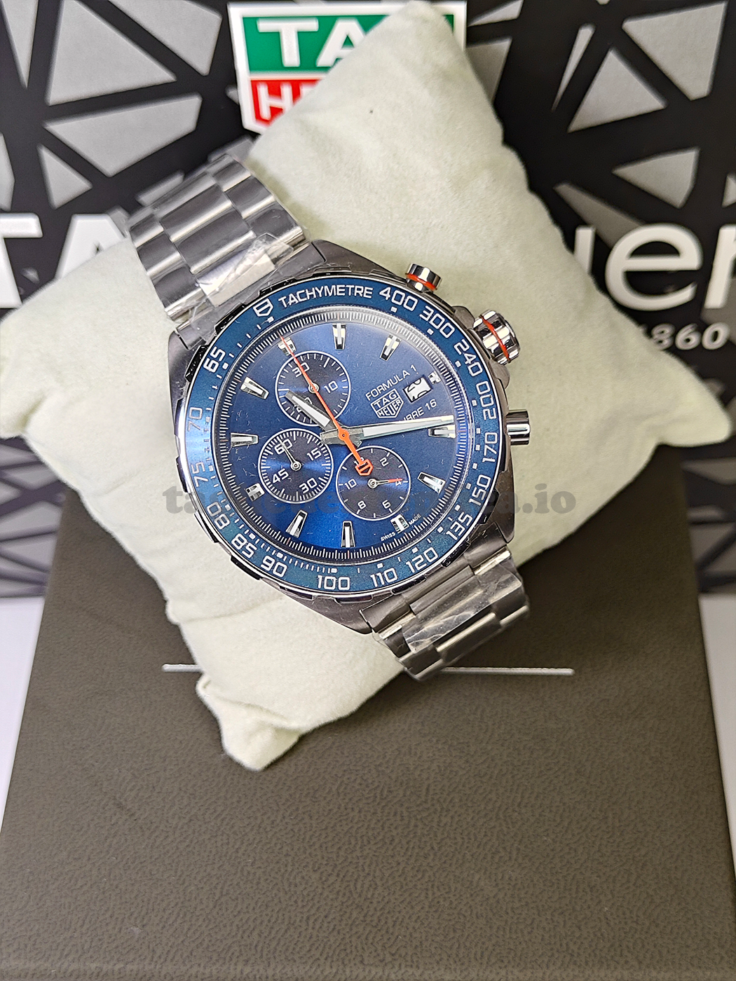 Replica TAG Heuer Formula 1 CAZ201G.BA0876 44mm Blue Sunburst Dial - Front 2
