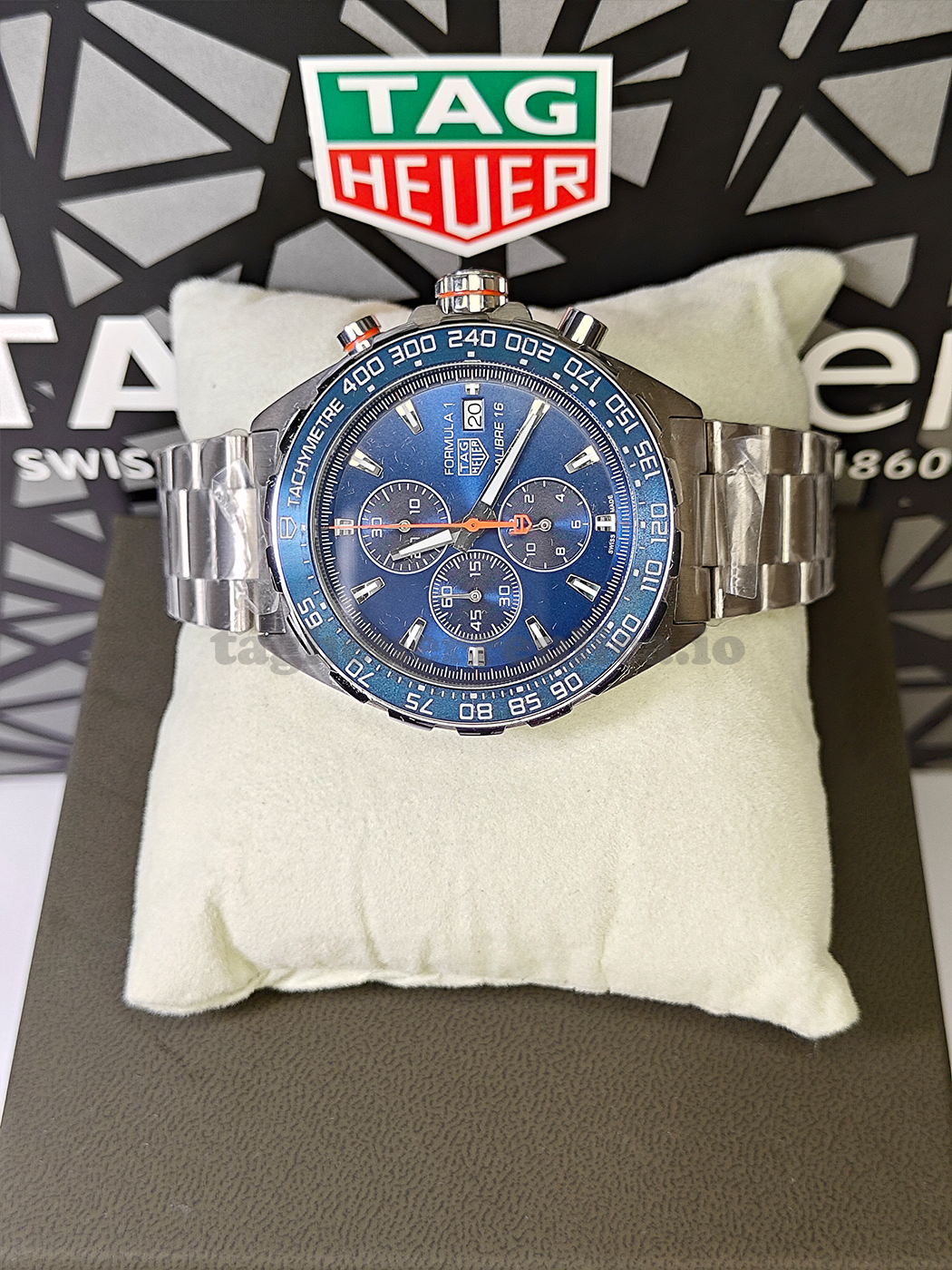 Replica TAG Heuer Formula 1 CAZ201G.BA0876 44mm Blue Sunburst Dial - Front 3
