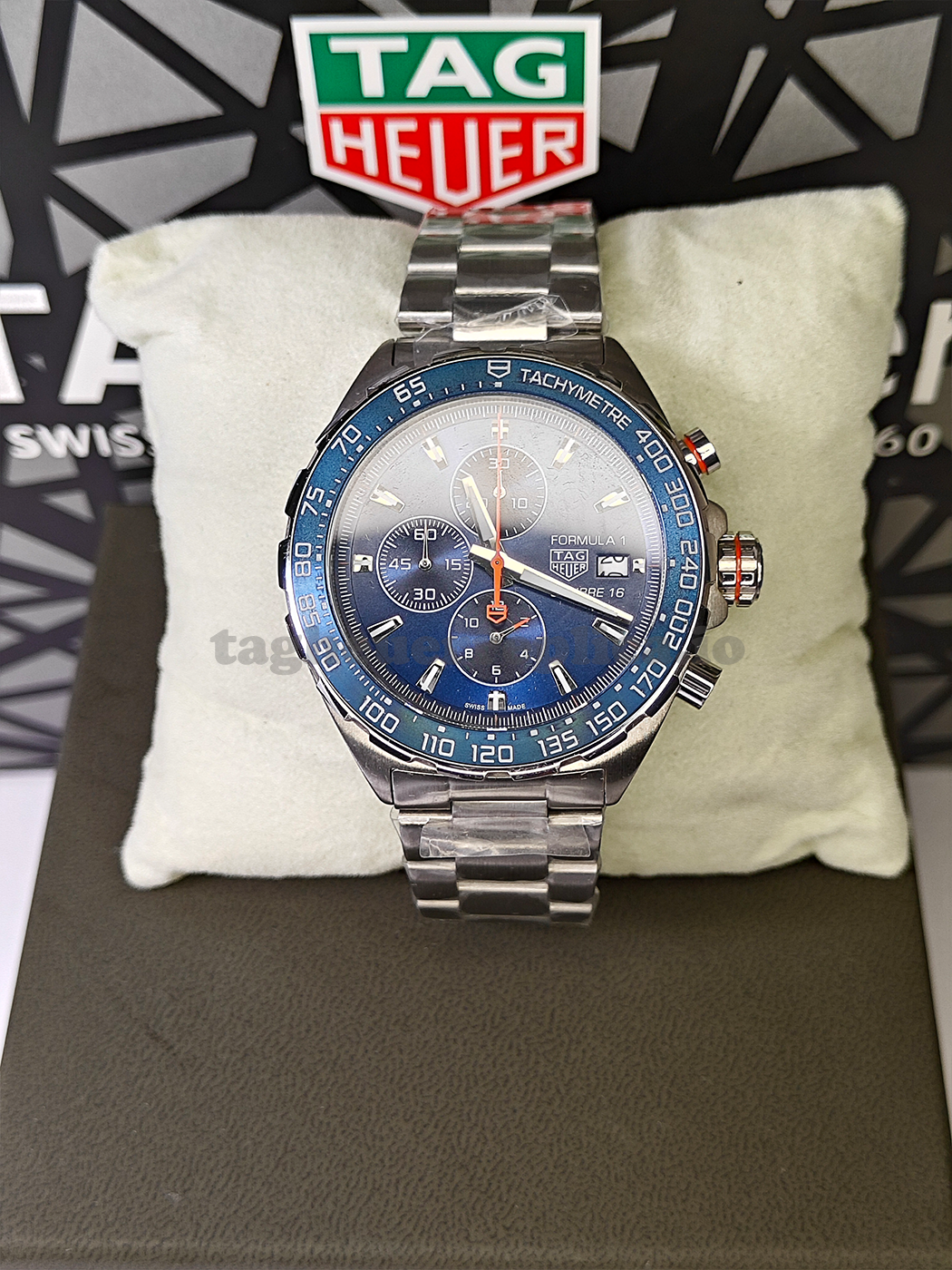 Replica TAG Heuer Formula 1 CAZ201G.BA0876 44mm Blue Sunburst Dial - Front 1
