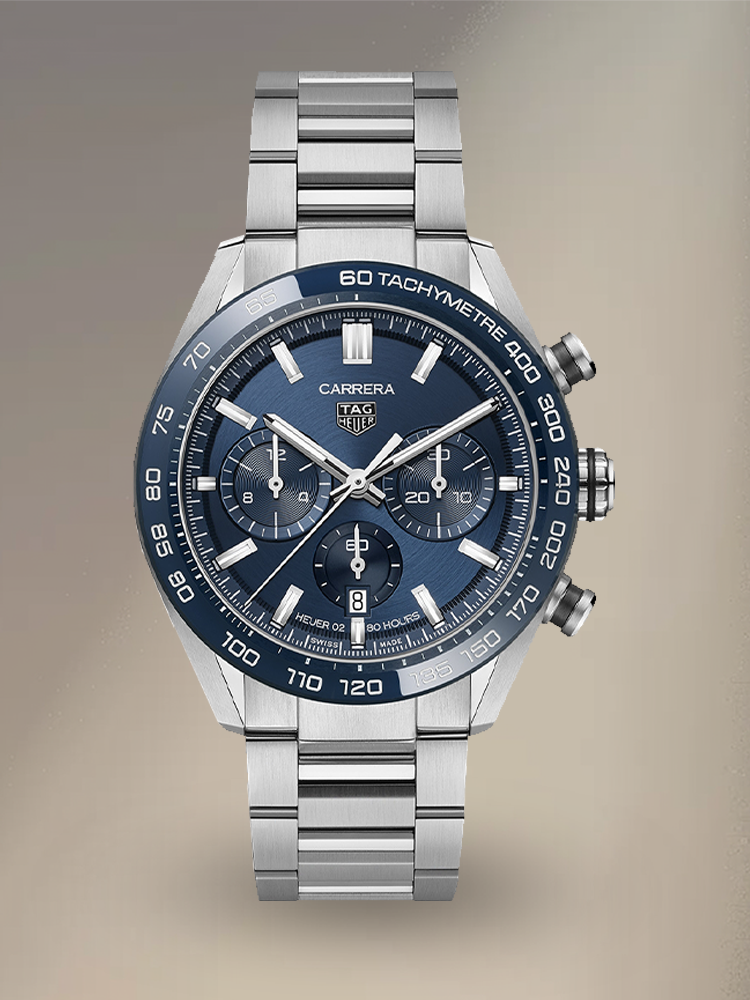 Replica TAG Heuer Carrera CBN2A1A.BA0643 44mm Blue Brushed Dial - Main image
