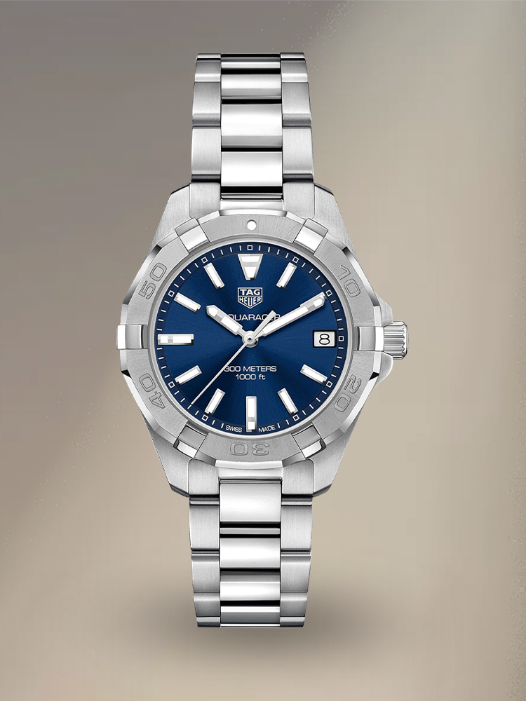 Replica TAG Heuer Aquaracer WBD1312.BA0740 32mm Blue Sunburst Dial - Main image
