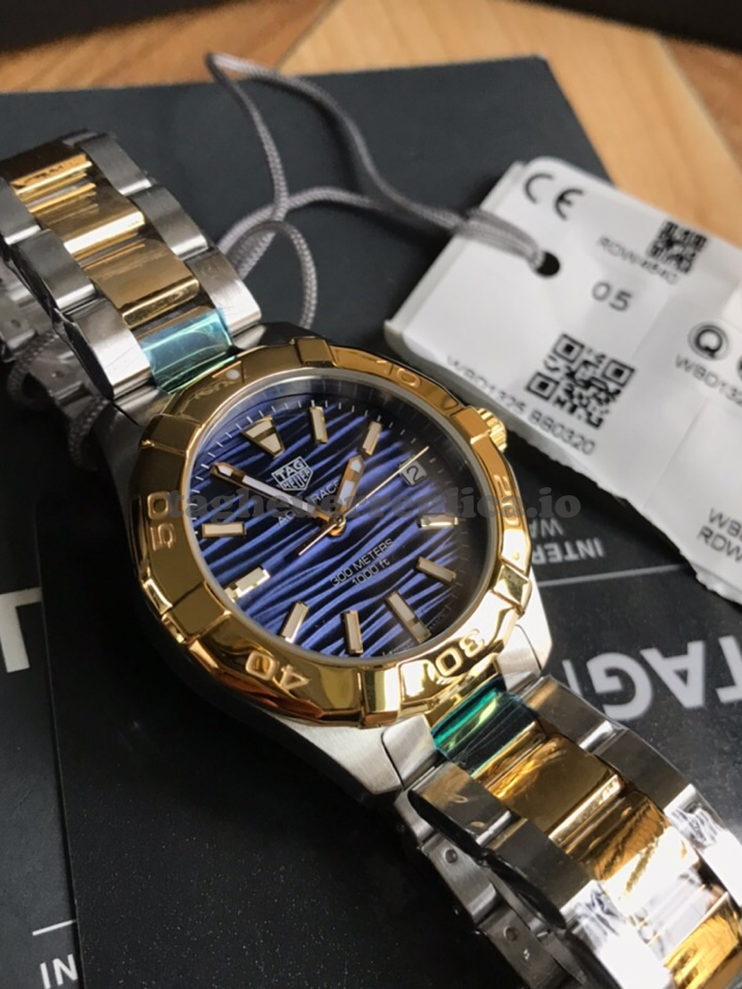 Replica TAG Heuer Aquaracer WBD1325.BB0320 32mm Blue Dial - Front 1
