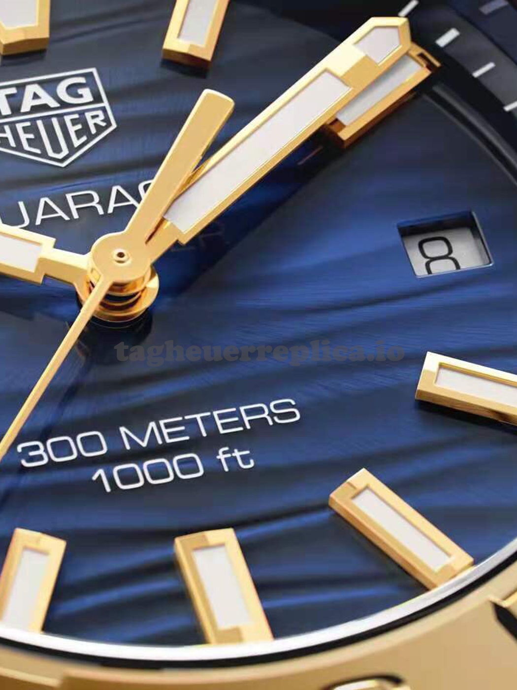 Replica TAG Heuer Aquaracer WBD1325.BB0320 32mm Blue Dial - Dial Details 3
